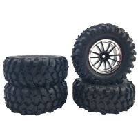 4 Pcs for D90 F350 SCX10 CC01 1/10 Simulation Climbing Car 1.9 Inch 96MM Climbing Tire Upgraded Spare Parts Accessories