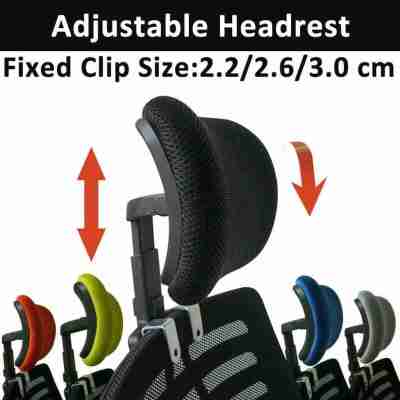 Adjustable Heightened Extended Headrest Office Chair Swivel Lifting Computer Chair Neck Protection Pillow Soft Sponge For Office