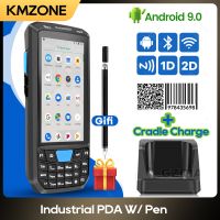 เครื่องขั้วมือจับ PDA ที่ทนทานเครื่องสแกนเนอร์1D 2D บาร์โค้ด QR เครื่องอ่านข้อมูล NFC ที่มีค่าใช้จ่าย9.0แอนดรอยด์