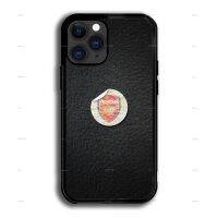 Arsenal Soccer Logo Leather Phone Cases For iPhone 13 Pro Max Xs 8Plus 11Promax 11 X 12Pro Xsmax 12 Xr 8 11Pro Samsung S21 S21 Ultra Note20 S20 S10 Note8 Note9 Note10 Huawei Mate40