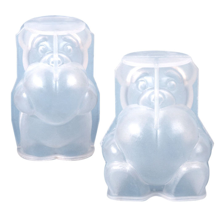 3d-bear-silicone-mold-aromatherapy-candle-silicone-mould-handmade-candle-making-mould-candle-making-mold-bear-mold