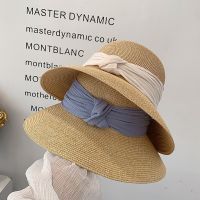 [COD] Hat womens beach straw hat version of the trendy all-match summer sunshade fresh French face big brim