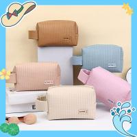 JANNERSATI Tas Kosmetik หนัง PU ความจุขนาดใหญ่กันน้ำ,กระเป๋าเก็บของอเนกประสงค์