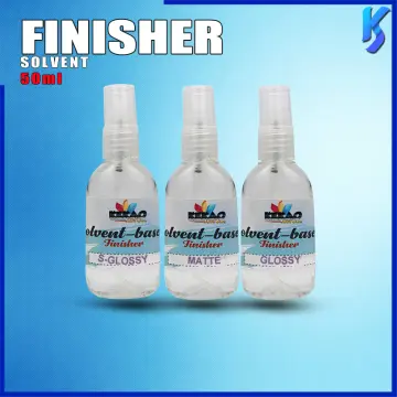 Angelus Matte Acrylic Finisher for your Newly Painted Leather Item