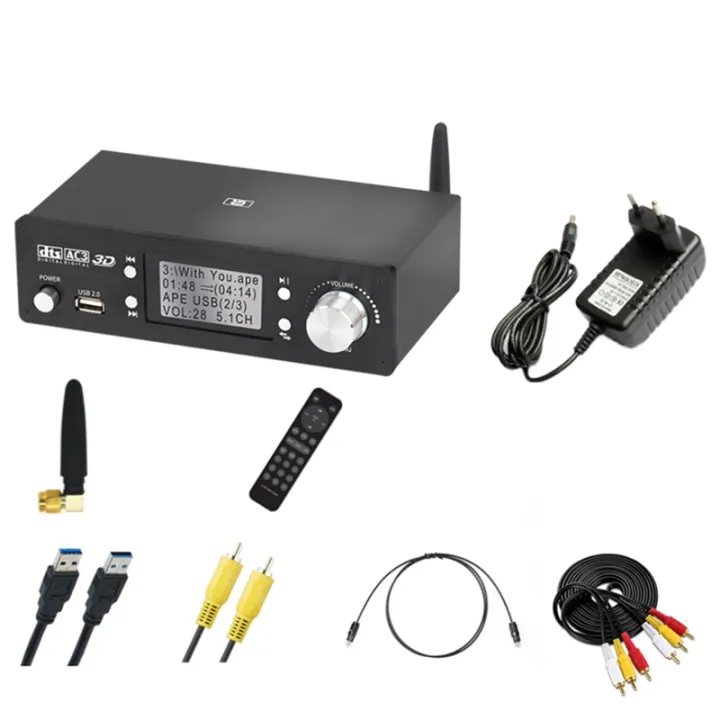 HD920B 5.1CH Audio Decoder Bluetooth 5.0 Receiver DAC DTS Dolby Atmos ...