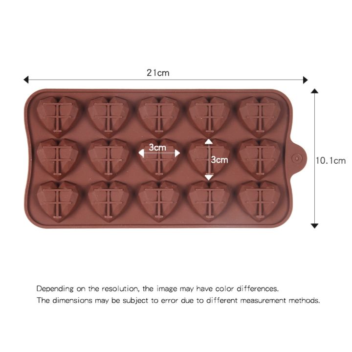 2021ใหม่หัวใจช็อกโกแลต-moulds-15-8-cavity-love-รูปร่างซิลิโคนลูกอมเบเกอรี่แม่พิมพ์-cupcake-ตกแต่งแม่พิมพ์เค้ก3d-diy-เบเกอรี่แม่พิมพ์