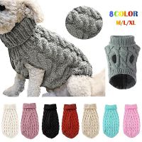 Winter Dog Clothes Knitted Warm Wool Puppy Outfit Pet Clothing For Small Medium Dogs Chihuahua Dog Sweater French Bulldog Clothe Clothing Shoes Access