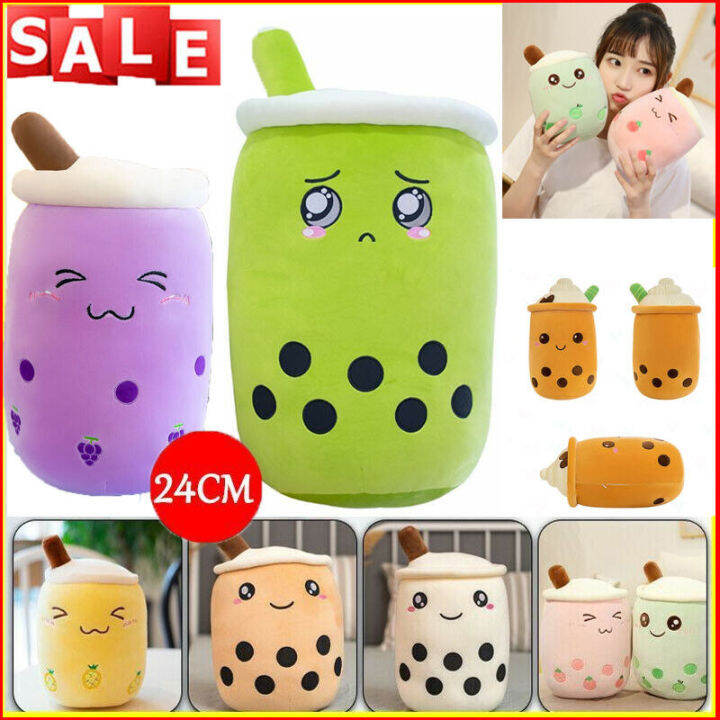 Bubble Tea Boba Cup Squishmallow Cute Soft Gift Plush Toy Soft Kawaii