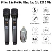 Micro Karaoke Không Dây BX7 - 1Mic,Tín Hiệu Ổn Định, Độ Nhạy Cao
