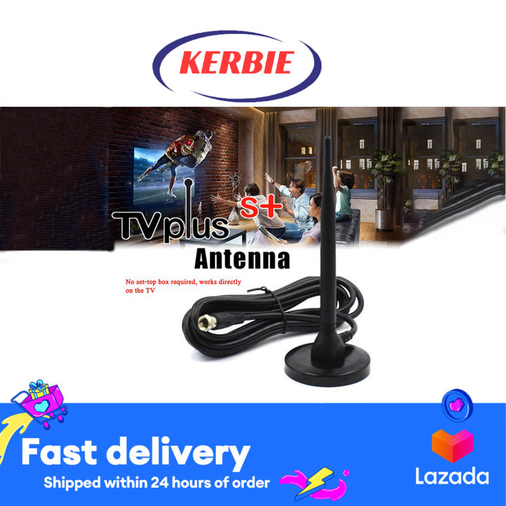 Tvplusantenna Black Antenna 5Meter/10Meter 5M 10M For TV Settop Boxes