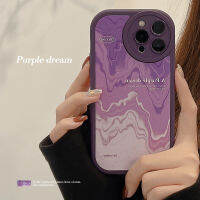 Apple iPhone 14/13/12/11/X/x/xr แบบศิลปะบนเคสโทรศัพท์มือถือสีแบบไล่ระดับสี13 Pro Max เคสโทรศัพท์มือถือซิลิโคนนิ่ม12ชิ้นขนาดเล็กสีม่วงซอฟต์เชลล์14 Plus ให้ความรู้สึกเคสโทรศัพท์มือถือกันตก