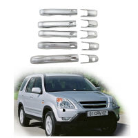 Auto parts Chrome Car Door Handle Cover Protector For Honda CRV CR-V CR V 2001 2002 2003 2004 2005 Paste Style.