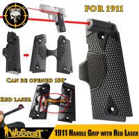 WoSporT ใหม่1911ด้ามจับพร้อม Red La/ser Tactical Red La/ser Pointer