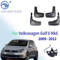 For Volkswagen VW Golf 6 Mk6 2009 2010 2011 2012 Set Molded Mud Flaps Mudflaps Splash Guards Front Rear Mud Flap Mudguards