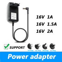 อะแดปเตอร์จ่ายไฟ 16 V 1A 1.5A 2A 2000mA Universal AC/DC อะแดปเตอร์ 16 โวลต์ Adaptador Eu Us ปลั๊ก 5.5*2.1 มม.-DCVS STORE