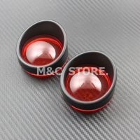 【Factory-direct】 2Pcs รถจักรยานยนต์ Turn Blinker Bezels ตัวบ่งชี้เลนส์ Trim Ring Visor สำหรับ Harley Touring Sportster Softail Dnya