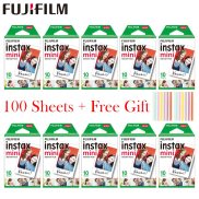 3 20 - 100 Tờ Giấy Ảnh Lấy Liền Phim Trắng Fujifilm Instax Mini Cho Máy