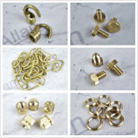 ss material lamp parts base accessories hooks screws round threaded nuts copper chain ring for lighting base ceiling mount