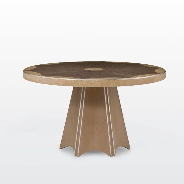 modernform-โต๊ะอาหาร-รุ่น-maili-ขา-silver-b-ท็อปปิดผิววีเนียร์