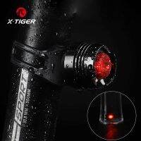 ✌卐ﺴ X-TIGER Bicycle Taillight Safety Warning MTB Bike Rear Light LED Taillight Aluminum Alloy Cycling Flashlight With Battery light