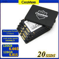 20ชิ้น CeaMere Ssd Sata3 Hdd 2.5ฮาร์ดดิสก์ดิสก์480GB 500GB 960GB 128GB 240GB 256GB 1TB 2.5 "โซลิดสเตทไดรฟ์ภายใน Zlsfgh