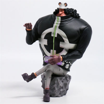 17ซม. Anime OnePiece Action Figure Bartholemew Kuma Stylist Big Bear นั่ง Tyrant Bears Shichibukai เครื่องประดับแฟนของเล่นของขวัญ