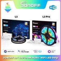 ✘ SONOFF L3/L3 Pro 5M WiFi Smart LED Strip Light Flexible RGB Lights Decoration LED Lamp Tape Smart Home Via Alexa Google Home