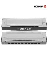 Hohner ฮาร์โมนิก้า คีย์ C รุ่น Silver Star / 10 ช่อง (Harmonica Key C, เมาท์ออแกนคีย์ C) + แถมฟรีเคส &amp; ออนไลน์คอร์ส