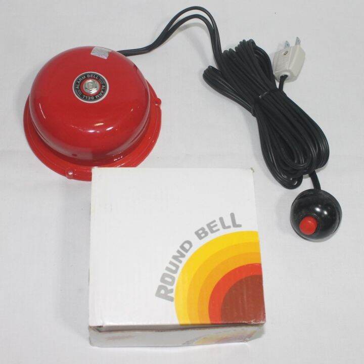 BASKETBALL BUZZER 5M WIRE WITH ROUND BELL WITH SWITCH 4 6” 10” 8” 12