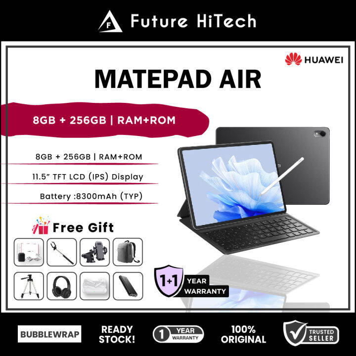 HUAWEI Matepad Air 11.5" LTE [8GB RAM 256GB ROM] - Original HUAWEI ...