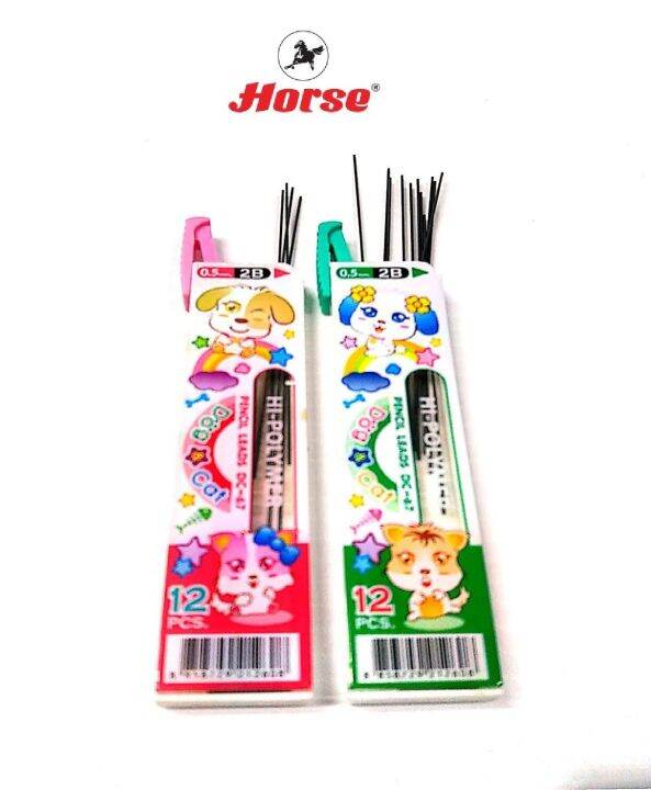 horse-ตราม้า-รุ่นนานมี-ไส้ดินสอ-0-5mm-2b-dc-67-จำนวน-1-หลอด