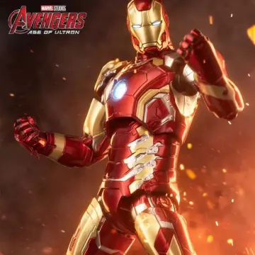 Đồ chơi lắp ghép xếp hình Iron Man của phe Avenger với 216 mảnh ghép mẫu  lớn khớp có cử động được và nhiều chi tiết cho bé Đồ chơi trẻ emCOSY