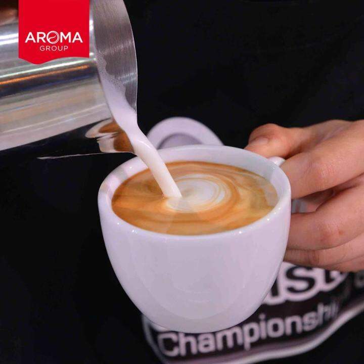 aroma-coffee-เมล็ดกาแฟคั่ว-arabica-100-ชนิดเม็ด-250กรัม-ซอง