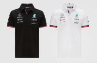 287303G MERCEDES-BENZ เสื้อโปโลแขนสั้นแบบแห้งเร็วสําหรับผู้ชาย