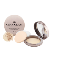 GINA GLAM LONG WEAR MATTE STAY CAKE COMPACT POWDER (G40) : sivanna จีน่า กัมป์ แป้งพัฟ x 1 ชิ้น abcmall