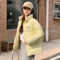 2023 New Fashion Winter Jacket Women Parkas Casual Printed Short Slim Warm Down Cotton Coat Ladies Overcoat Outerwear Tops