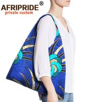 African Print Handbag for Women Afro LadiesTraditional Printing Top-Handle Bags Shopping Bag Girls Shoulder Tote Bag A21B001