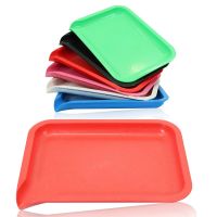 【YF】 New Cigarette Rolling Tray with Tilting Mouth Biodegradable Plastic Dish Cone Cigar Making 5.7 x 7.5 in Plate for Smoking