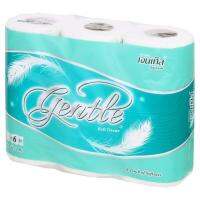 ?จัดโปร !!!? เจนเทิล กระดาษม้วนหนา 2 ชั้น ขนาด 10.0 x 11.5ซม. 6 ม้วน Gentle 10.0 x 11.5cm 2ply Tissue Roll 6 Rolls