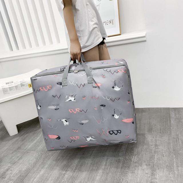 oxford-laundry-shopping-bags-multi-function-foldable-children-toy-storage-reusable-bag-extra-large-tote-hand-luggage-bag