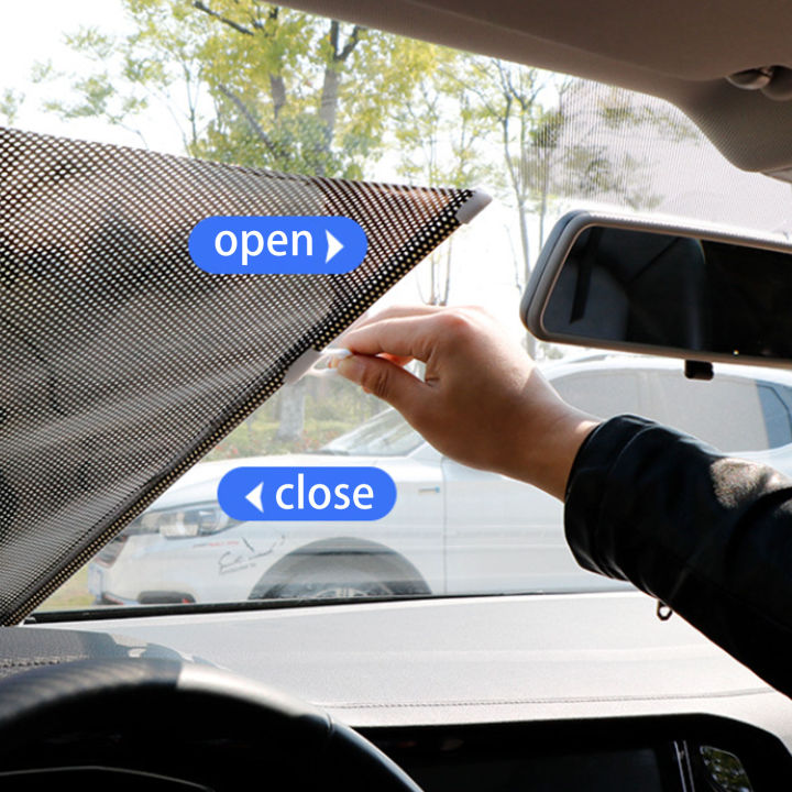 ที่บังแดดลูกกลิ้งชั้นสะท้อนแสงในตัวลูกกลิ้งอัตโนมัติหน้าต่างจุดบอดเพื่อช่วยให้พื้นที่ภายในรถเย็นสบาย