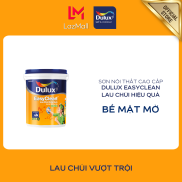 Sơn nội thất - Cao cấp - Dulux EasyClean Lau Chùi Hiệu Quả - Bề mặt mờ - 1L