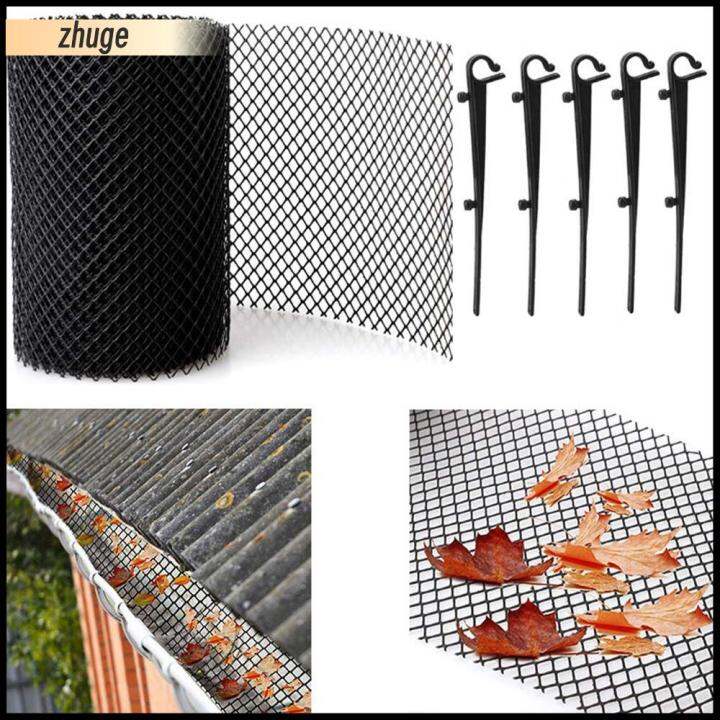 ZHUGE Soft Guard Mesh Stops Leaves Garden Landscaping Plastic Drainage