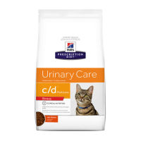 Hills Prescription Diet c/d Multicare Urinary Stress Feline เป็นสูตรที่ช่วยให้แมวของคุณมีสุขภาพทางเดินปัสสาวะ ลดความเสี่ยงของความผิดปกติ 1.5 kg