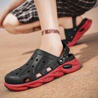 ◇卐☑ 【JINTOHO】Summer Men Beach Sports Sandals Outdoor Breathable Hole Shoes Fashion Home Light Comfort Garden Half Sandal