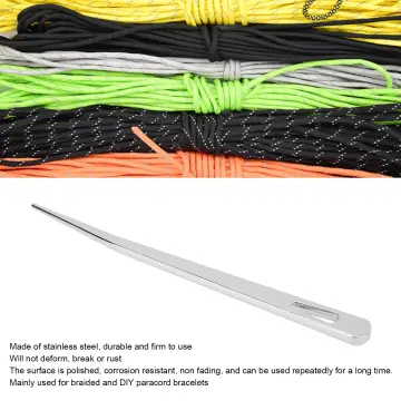 3Steel Paracord Needle With Screw Thread Shaft Tip Stiching Needle Fid
