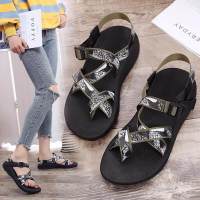 รองเท้าแตะแบบสวม Unisex ชาโค Men Leather Sandals Outdoor Sports Hiking Sandals Water Shoes Running Breathable Quick Drying Sneaker Trekking Athletic Fisherman Beach Shoes chaco LTH010