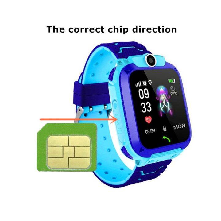 Q12b smartwatch 2025 sim card