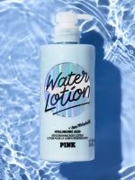 ???Victorias Secret  รุ่น Pink กลิ่น Water แบบ Body Lotion Replenishing Body Lotion with Hyaluronic Acid + Sea Minerals หอมอ่อนโยนถนอมผิวสวยให้เนียนนุ่มละมุนผิวกระชับ ใหม่แท้ USA