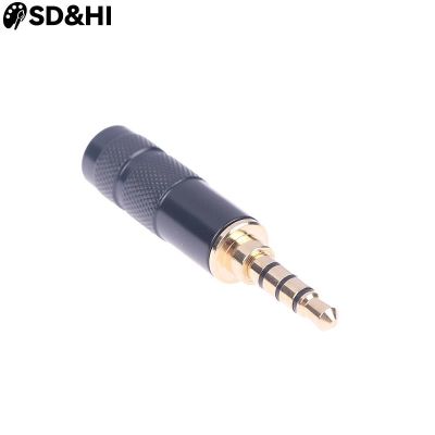 Gold Plated 3.5mm TRS Male to 3.5mm TRRS Female Stereo Audio Connector Adapter 3.5mm 3 Pole Plug to 4 Pole Jack Microphone